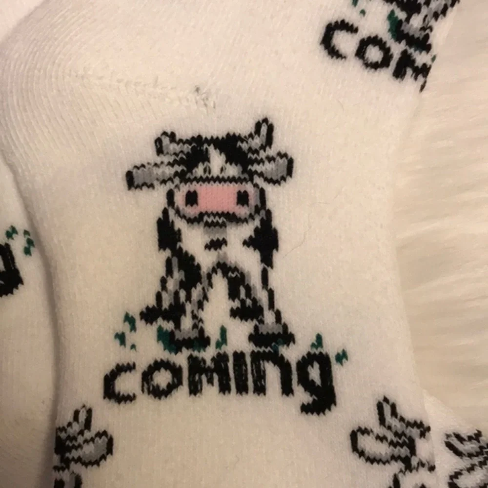 Cow Moo Moo socks